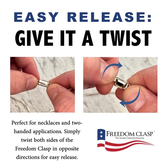 20” Rope Necklace featuring Freedom Clasp™️ - Picture 8 of 9